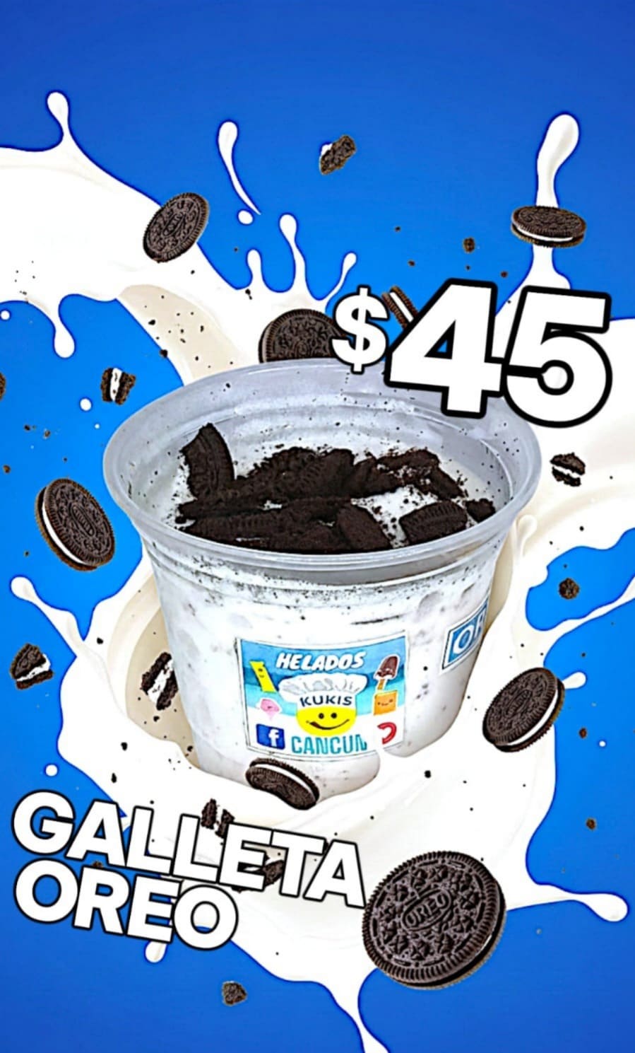 Postres dulces refrescantes Cancún